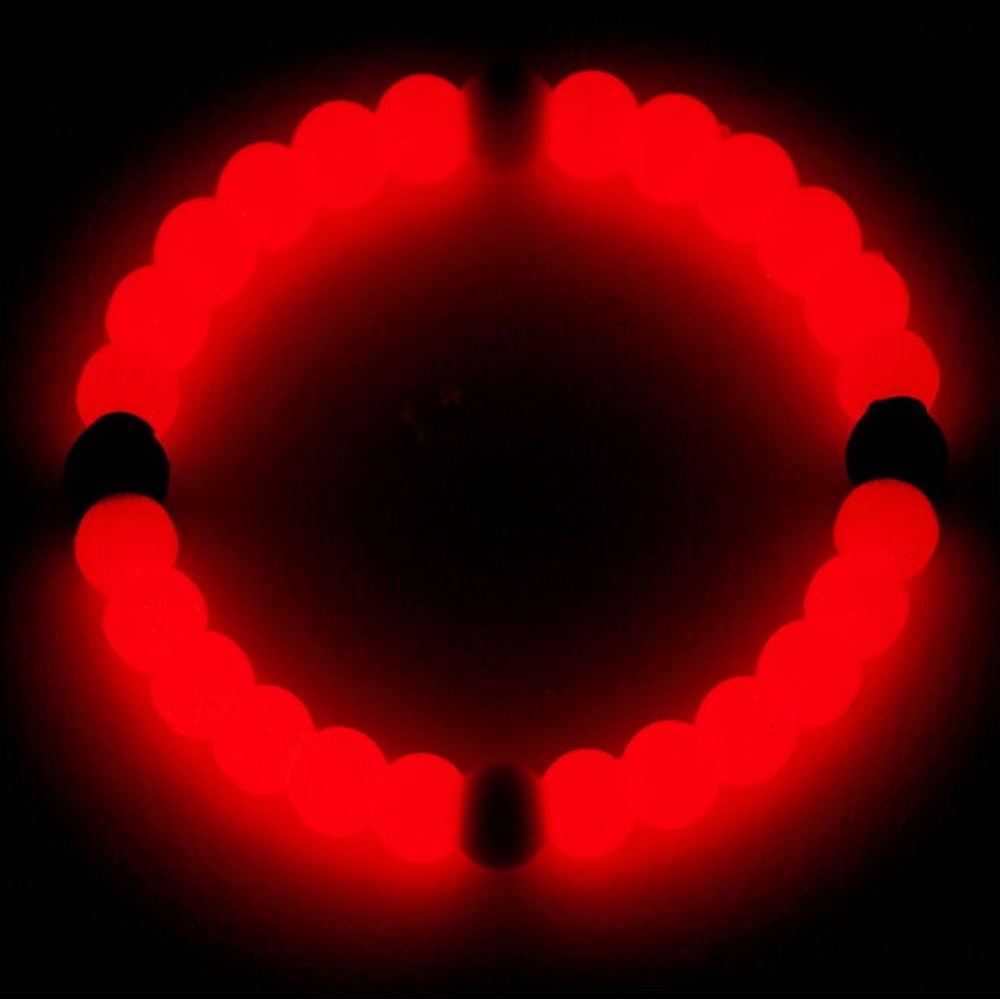 ICING | Pink Glow-In-The-Dark Fortune Stretch Bracelet - Picture 3 of 5